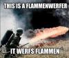Flammenwerfer