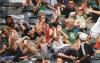 Baseball crowd