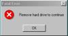 Remove hard drive